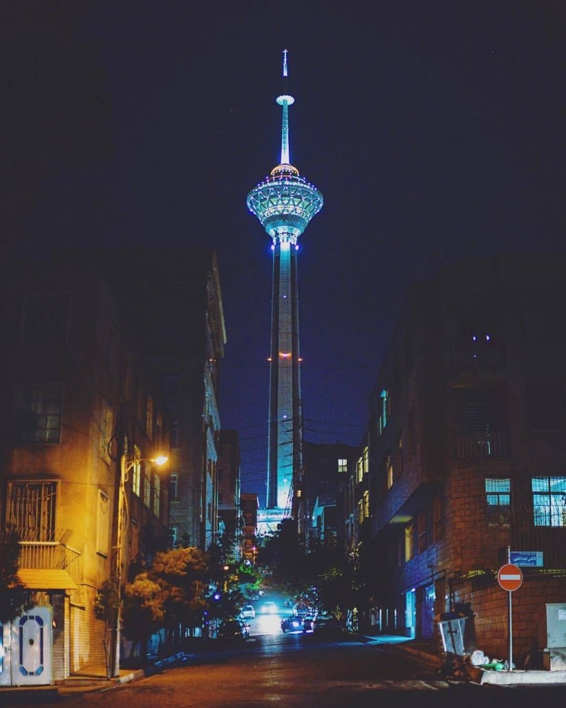 Milad tower of Tehran